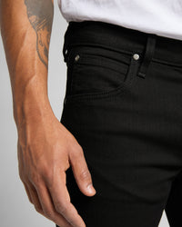 Lee Daren Zip Fly Regular Fit Mens Jeans - Clean Black | Lee Jeans | JEANSTORE