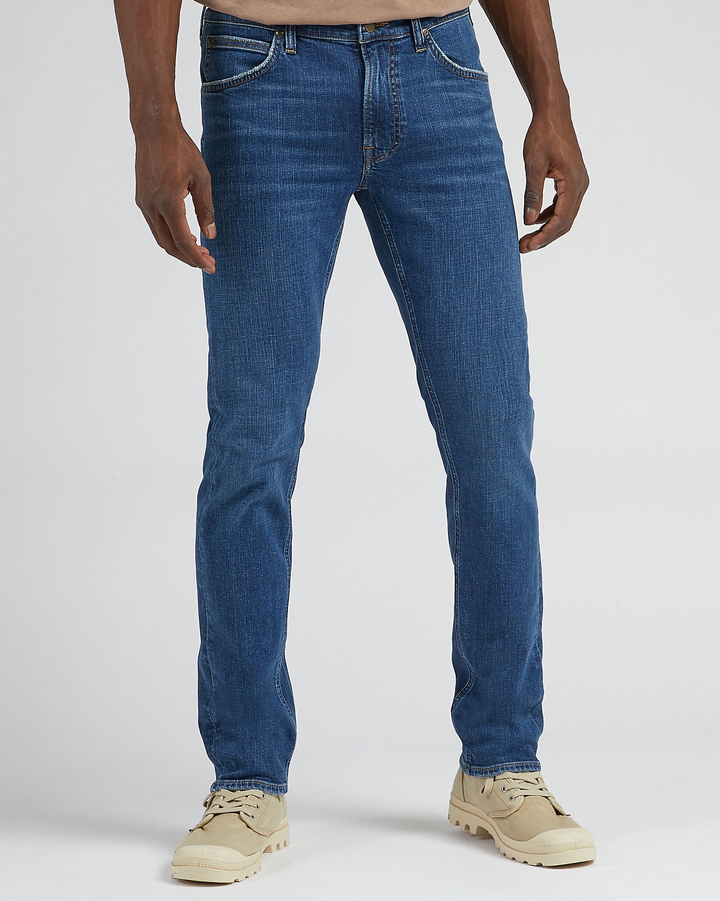Lee Daren Zip Fly Regular Fit Mens Jeans - Mid Worn Kahuna – JEANSTORE