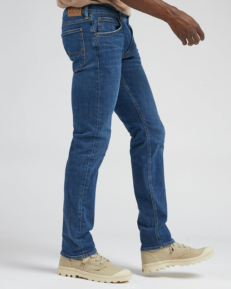 Lee Daren Zip Fly Regular Fit Mens Jeans - Mid Worn Kahuna | Lee Jeans | JEANSTORE