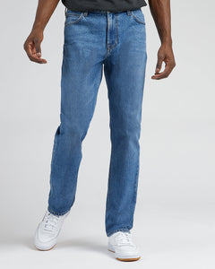 Lee West Relaxed Straight Mens Jeans - Rock
