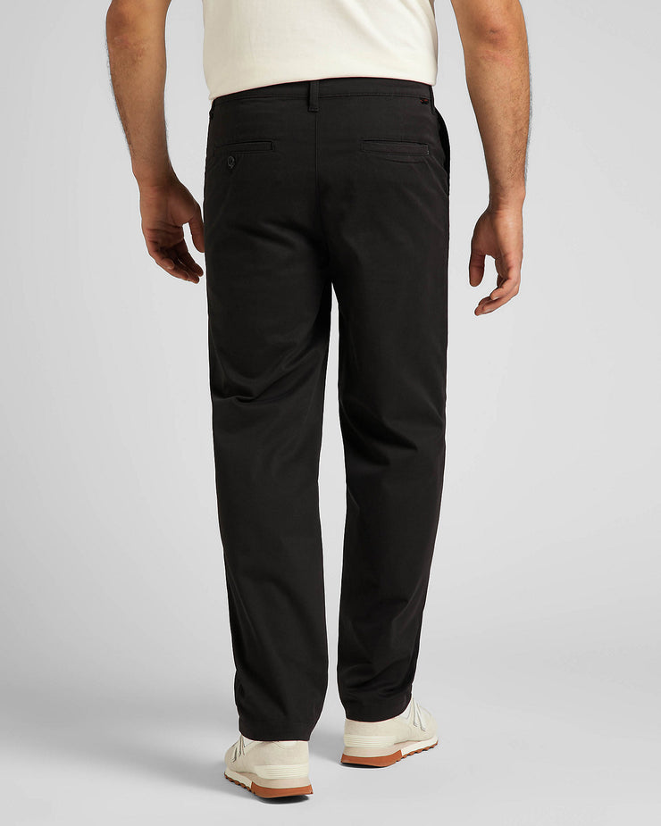 Lee Relaxed Mens Chino - Black