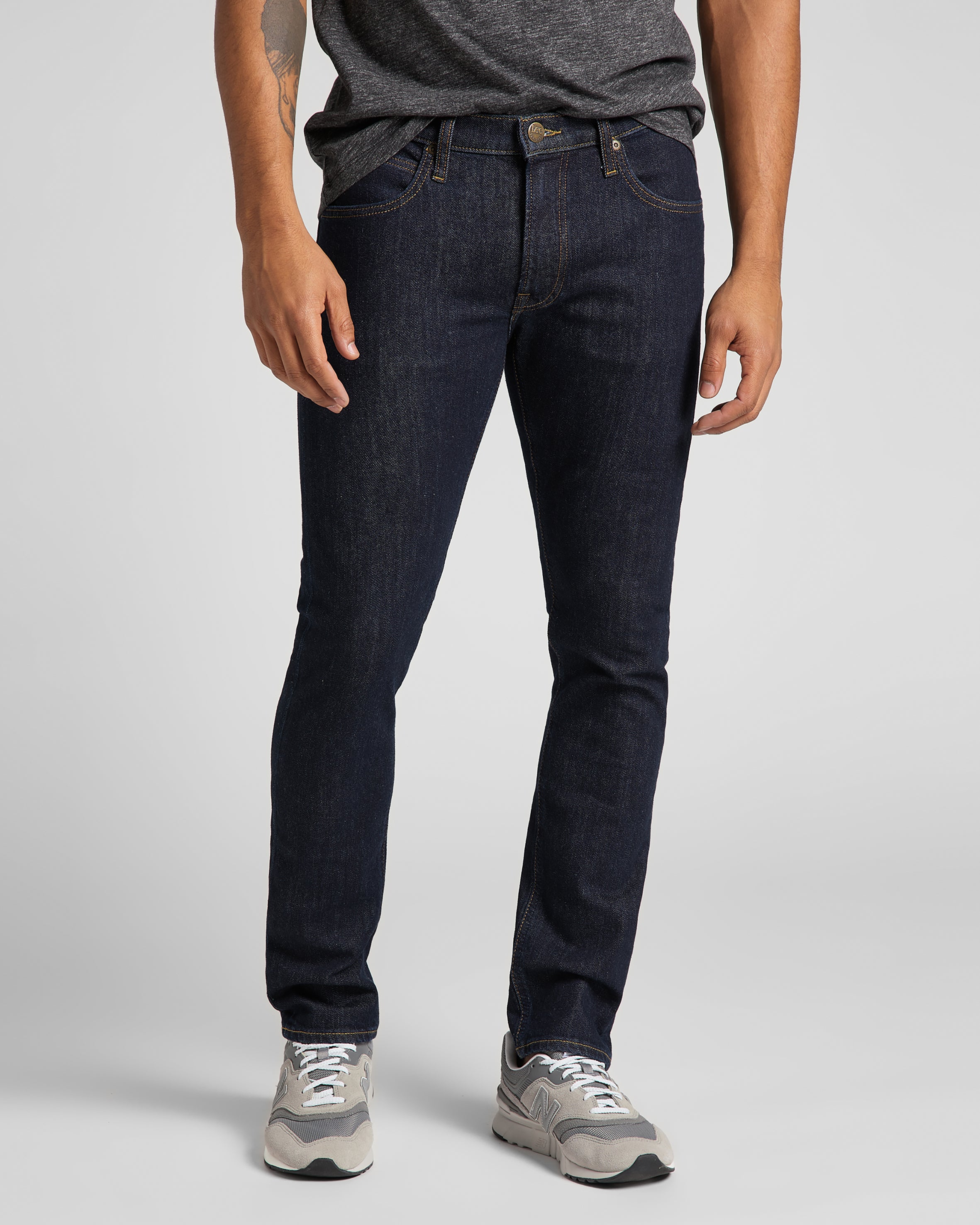 Lee Luke Slim Tapered Mens Jeans - Rinse – JEANSTORE