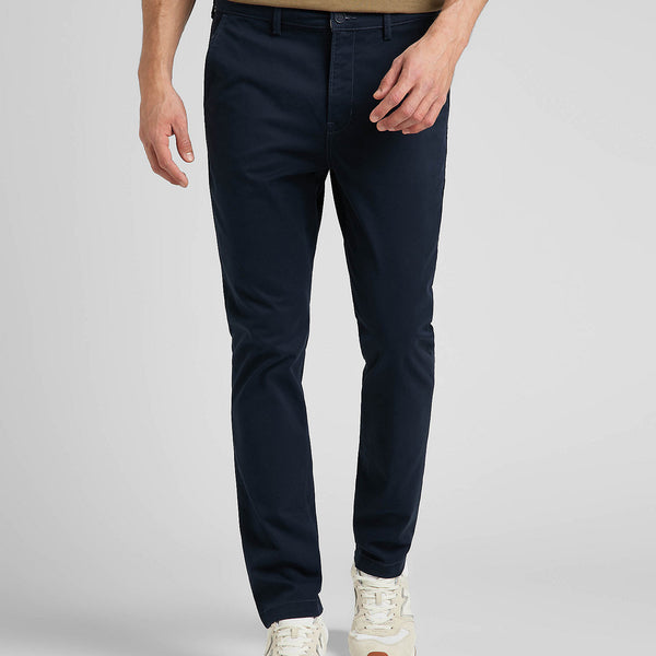 Lee Slim Mens Chino - Deep Navy | Lee Chinos & Non-Denim Pants | JEANSTORE