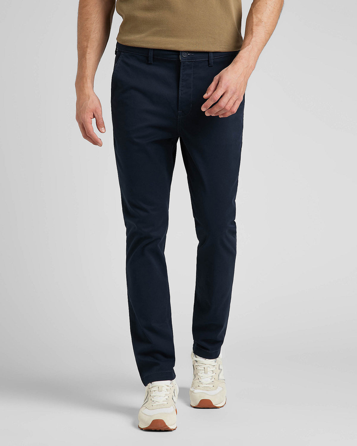 Lee Slim Mens Chino - Deep Navy | Lee Chinos & Non-Denim Pants | JEANSTORE