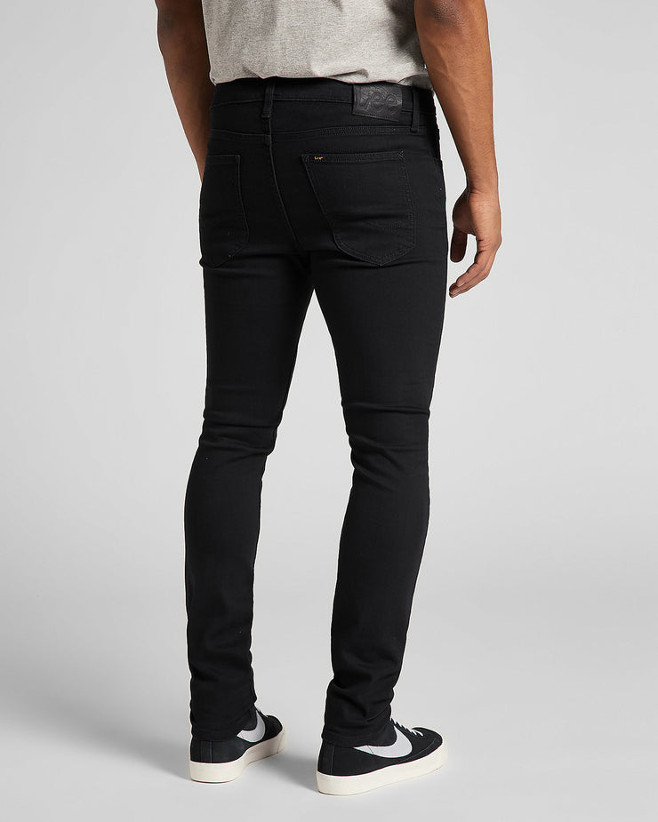 Lee Malone Skinny Fit Mens Jeans Black Rinse