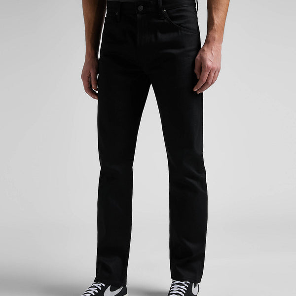 Lee 101 Z Regular Fit Kaihara Recycled Cotton 14oz Selvedge Mens Jeans - Dry Black | Lee Jeans | JEANSTORE