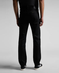 Lee 101 S Slim Fit Kaihara Recycled Cotton 14oz Selvedge Mens Jeans - Dry Black | Lee Jeans | JEANSTORE