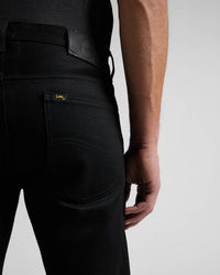 Lee 101 S Slim Fit Kaihara Recycled Cotton 14oz Selvedge Mens Jeans - Dry Black | Lee Jeans | JEANSTORE