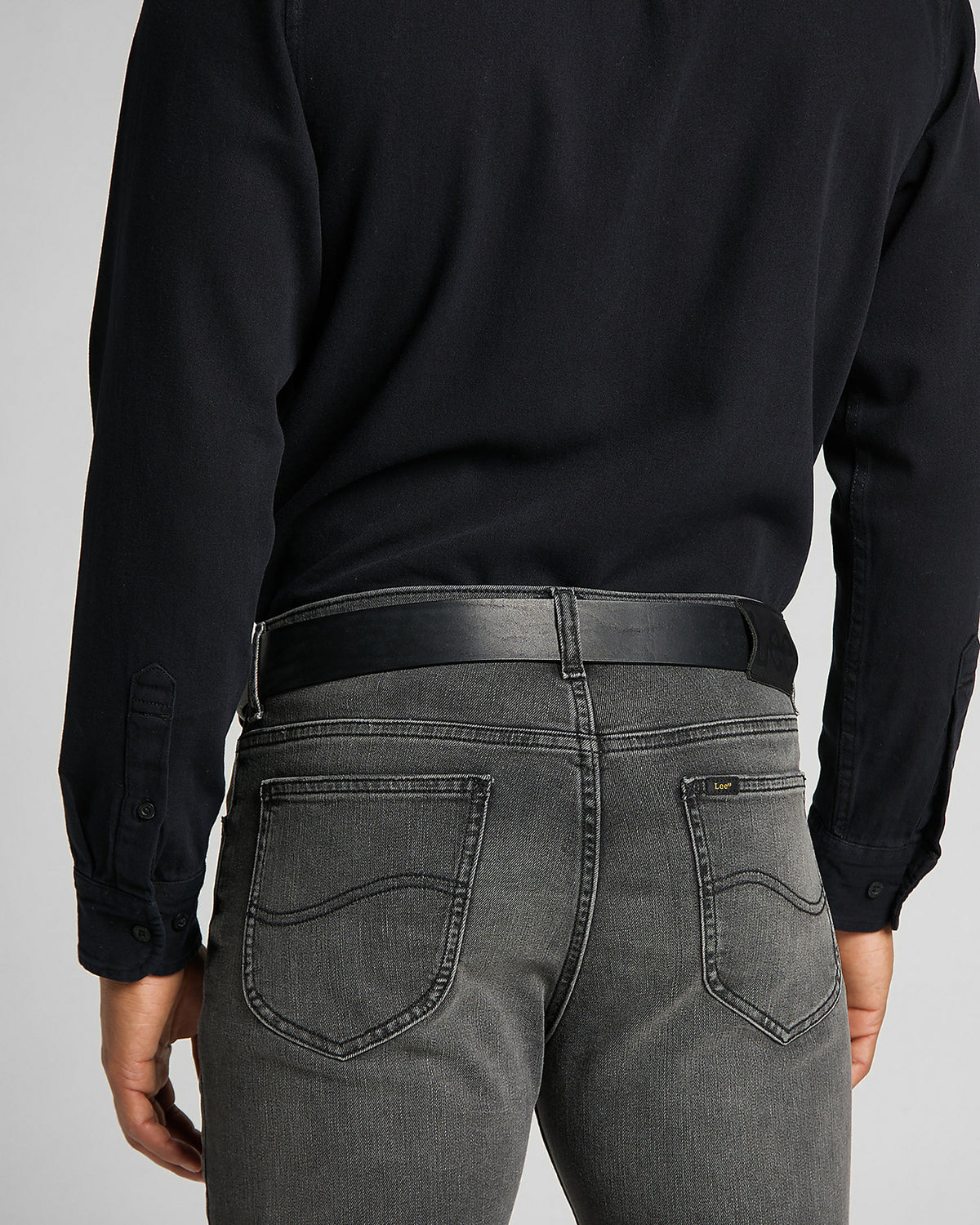 Lee Leather Belt - Black | Lee Belts | JEANSTORE