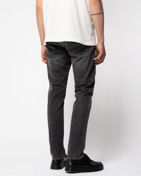 Nudie Lean Dean Slim Tapered Mens Jeans - Black Eyes | Nudie Jeans Jeans | JEANSTORE