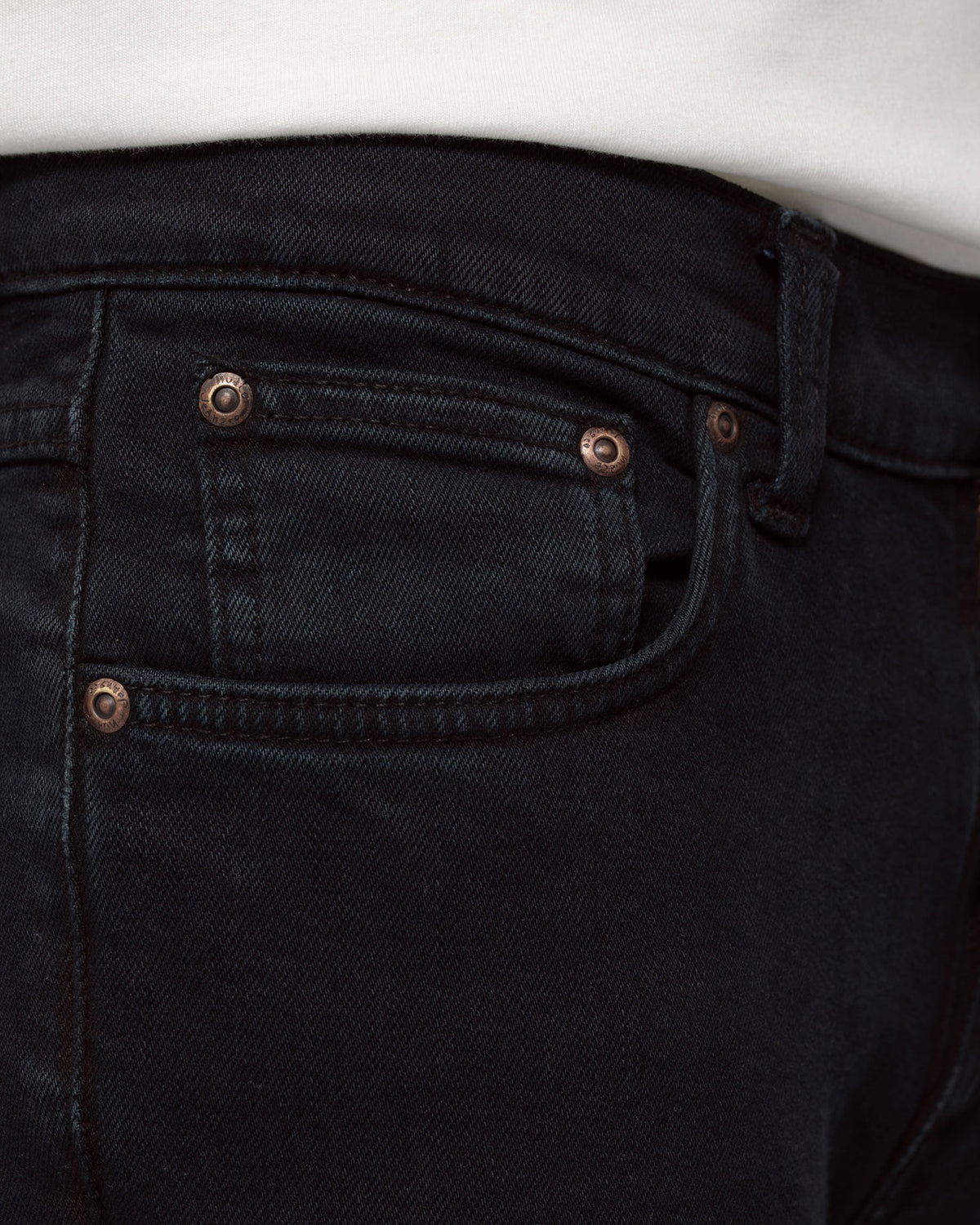 Nudie Lean Dean Slim Tapered Mens Jeans - Black Skies | Nudie Jeans Jeans | JEANSTORE