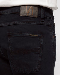 Nudie Lean Dean Slim Tapered Mens Jeans - Black Skies | Nudie Jeans Jeans | JEANSTORE