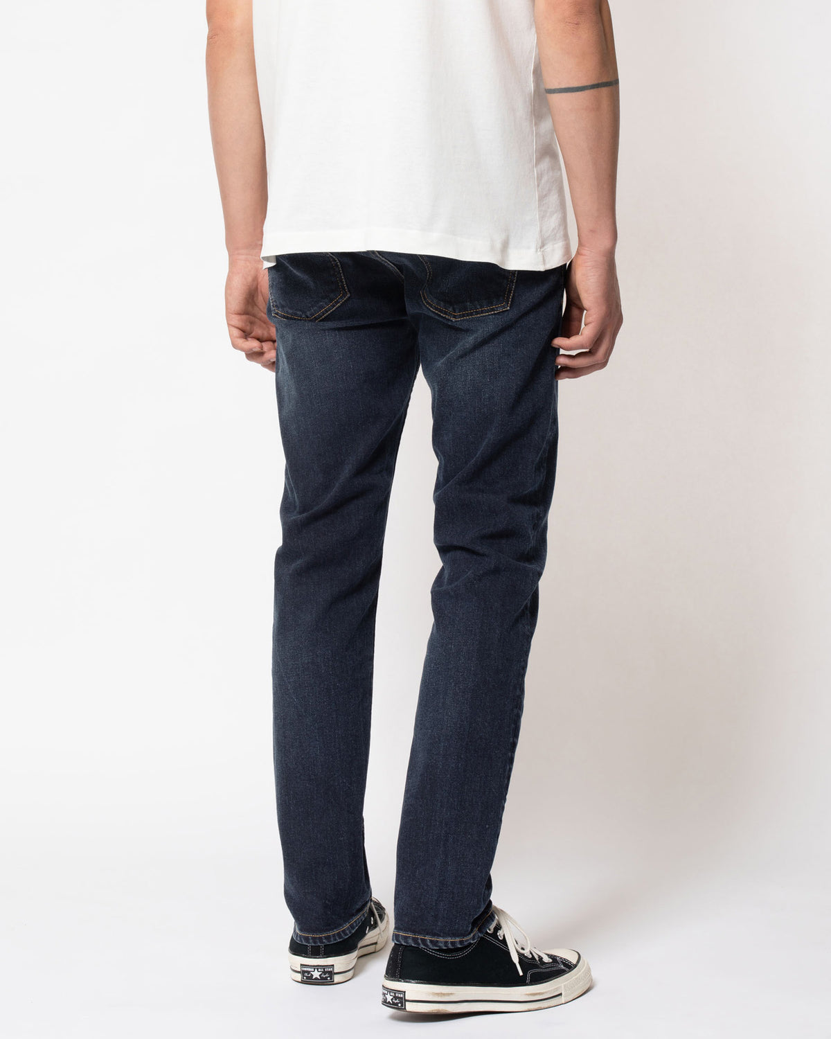 Nudie Lean Dean Slim Tapered Mens Jeans - New Ink | Nudie Jeans Jeans | JEANSTORE