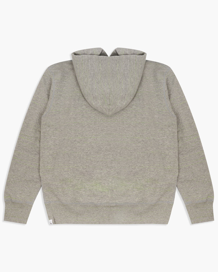 MocT Regular Neon Script Loopwheel Hoodie - Grey / Neon Green | MocT Sweaters & Knitwear | JEANSTORE