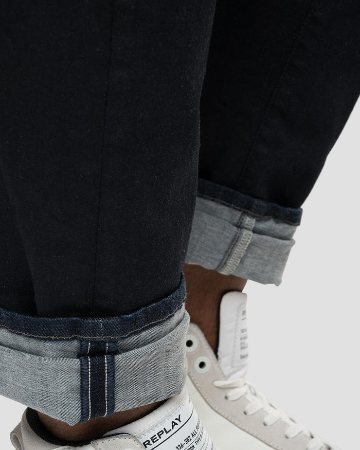 Replay Sartoriale Slim Fit Hyperflex Re-Used XLITE Tailored Mens Jeans - Deep Indigo | Replay Jeans | JEANSTORE