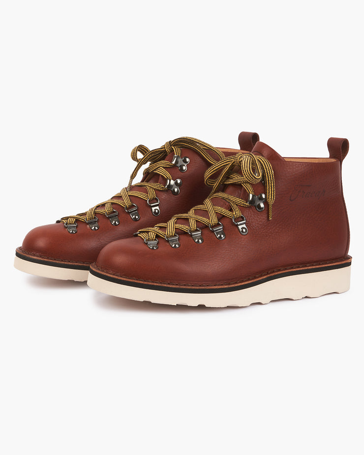 Fracap M120 Magnifico Leather Boots - Arabian / White Cristy Sole | Fracap Boots | JEANSTORE