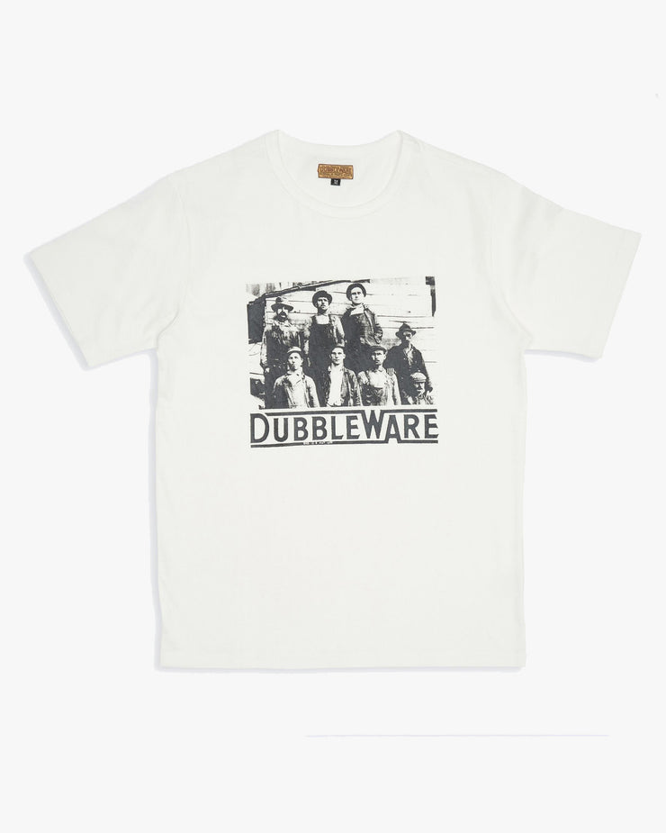 Dubbleware Workers Tee - White | Dubbleware T Shirts | JEANSTORE