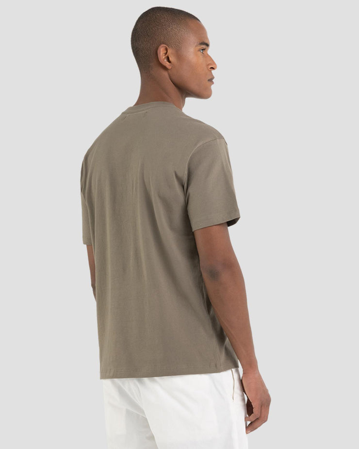 Replay Sartoriale Jersey Tee - Sage Green | Replay T Shirts | JEANSTORE