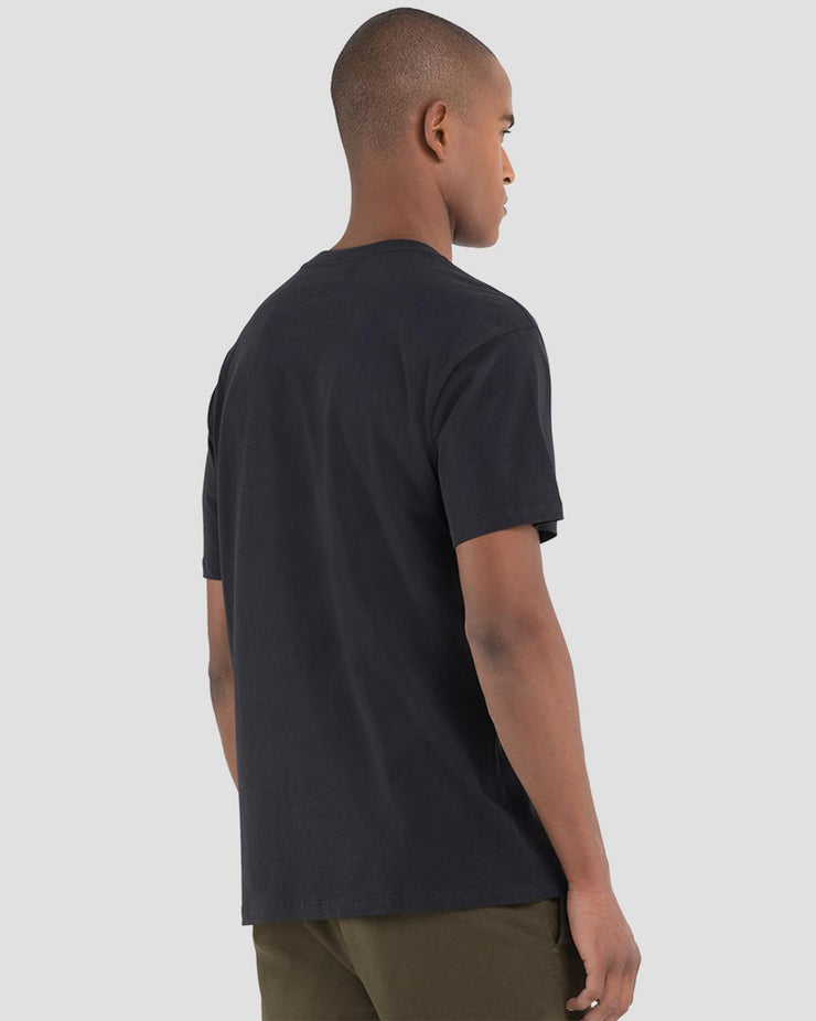 Replay Sartoriale Jersey Tee - Blue Black | Replay T Shirts | JEANSTORE