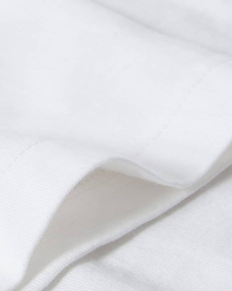 Merz b. Schwanen Good Originals 4.6oz 1950s Loopwheeled Tee - White | Merz b. Schwanen T Shirts | JEANSTORE