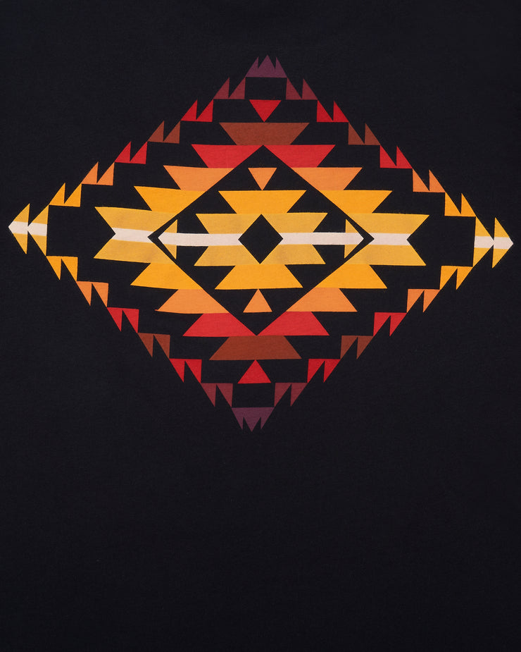 Pendleton Mission Trails Graphic Tee - Black / Orange | Pendleton T Shirts | JEANSTORE