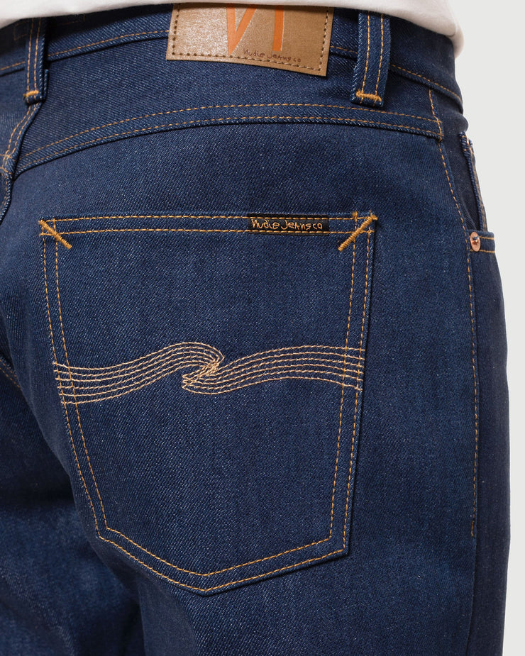 Nudie Rad Rufus Regular Straight Mens Jeans - Dry 70's Blue | Nudie Jeans Jeans | JEANSTORE