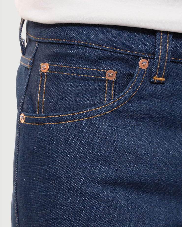 Nudie Rad Rufus Regular Straight Mens Jeans - Dry 70's Blue – JEANSTORE