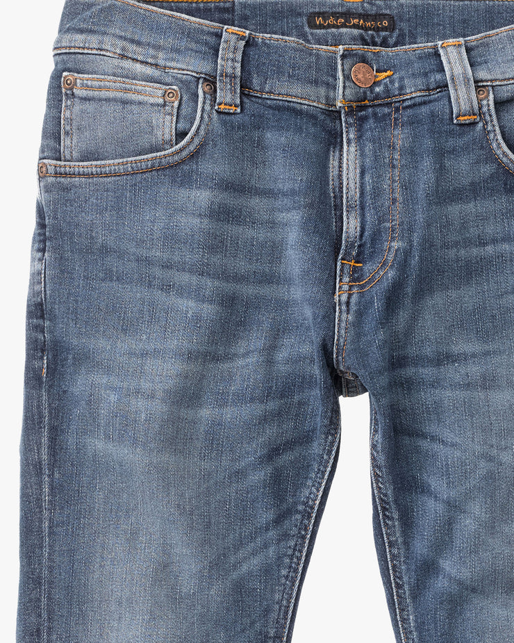 Nudie Tight Terry Skinny Fit Mens Jeans - Steel Navy | Nudie Jeans Jeans | JEANSTORE