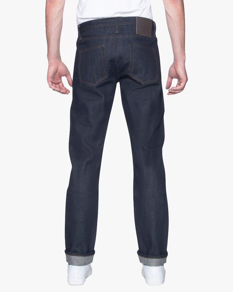 Unbranded UB121 Skinny Fit Mens Jeans - 21oz Indigo Selvedge | The Unbranded Brand Jeans | JEANSTORE