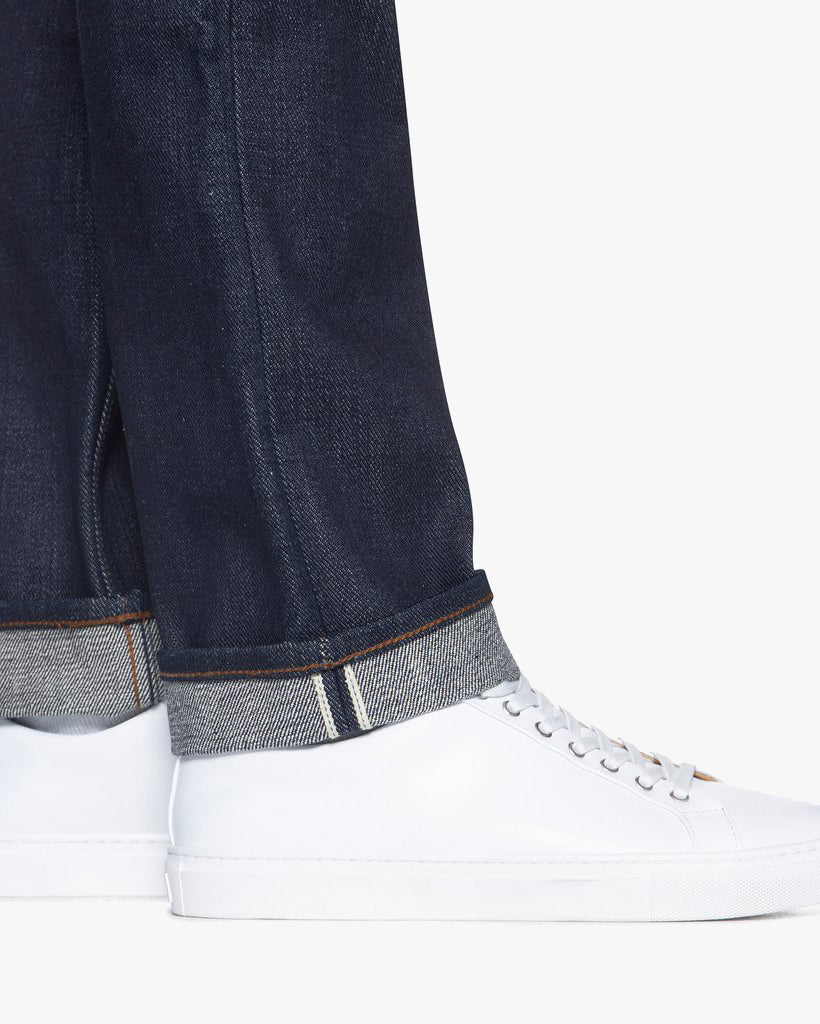 Unbranded UB121 Skinny Fit Mens Jeans - 21oz Indigo Selvedge | The Unbranded Brand Jeans | JEANSTORE