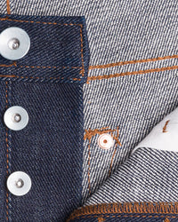 Unbranded UB121 Skinny Fit Mens Jeans - 21oz Indigo Selvedge | The Unbranded Brand Jeans | JEANSTORE