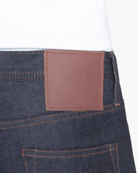 Unbranded UB122 Skinny Fit Mens Jeans - 11oz Indigo Stretch Selvedge | The Unbranded Brand Jeans | JEANSTORE