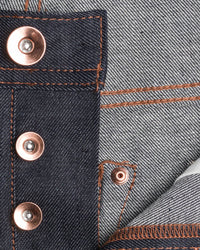 Unbranded UB122 Skinny Fit Mens Jeans - 11oz Indigo Stretch Selvedge | The Unbranded Brand Jeans | JEANSTORE