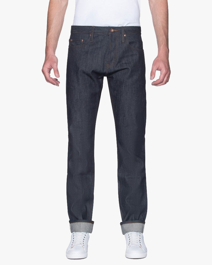 Fit Jeans All Company Jeans Unbranded Tapered Fit Jeans Raw Indigo