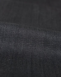 Unbranded UB244 Tapered Fit Mens Jeans - 11oz Solid Black Stretch Selvedge | The Unbranded Brand Jeans | JEANSTORE