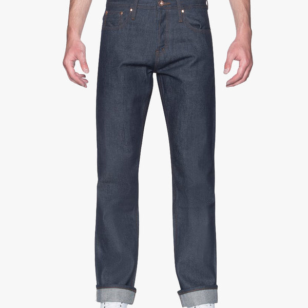 Unbranded UB301 Straight Fit Mens Jeans - 14.5oz Indigo Selvedge | The Unbranded Brand Jeans | JEANSTORE