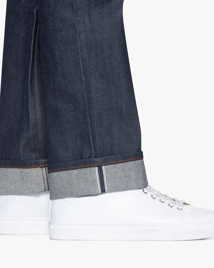 Unbranded UB301 Straight Fit Mens Jeans - 14.5oz Indigo Selvedge | The Unbranded Brand Jeans | JEANSTORE
