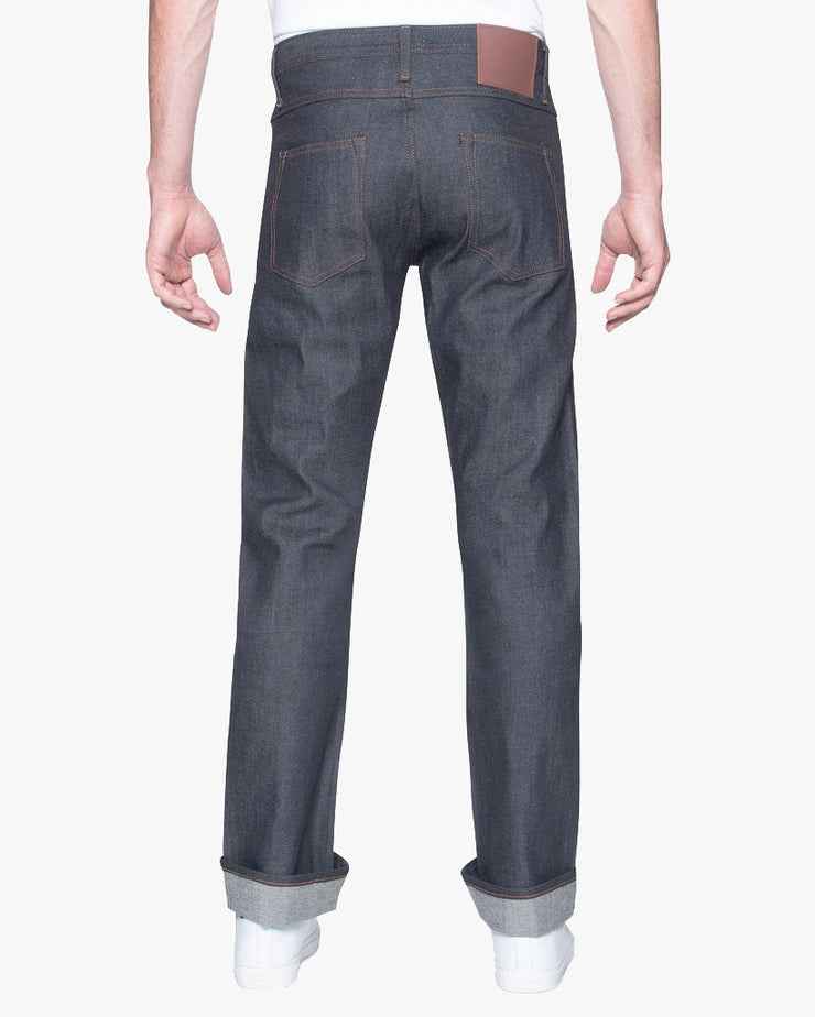 Unbranded UB322 Straight Fit Mens Jeans - 11oz Indigo Stretch Selvedge | The Unbranded Brand Jeans | JEANSTORE