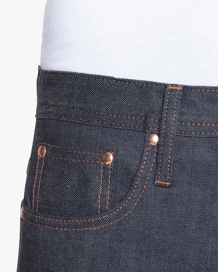 Unbranded UB322 Straight Fit Mens Jeans - 11oz Indigo Stretch Selvedge | The Unbranded Brand Jeans | JEANSTORE