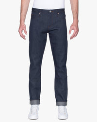 Unbranded UB421 Tight Fit Mens Jeans - 21oz Indigo Selvedge | The Unbranded Brand Jeans | JEANSTORE