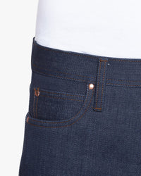 Unbranded UB421 Tight Fit Mens Jeans - 21oz Indigo Selvedge | The Unbranded Brand Jeans | JEANSTORE