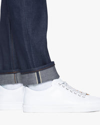 Unbranded UB421 Tight Fit Mens Jeans - 21oz Indigo Selvedge | The Unbranded Brand Jeans | JEANSTORE
