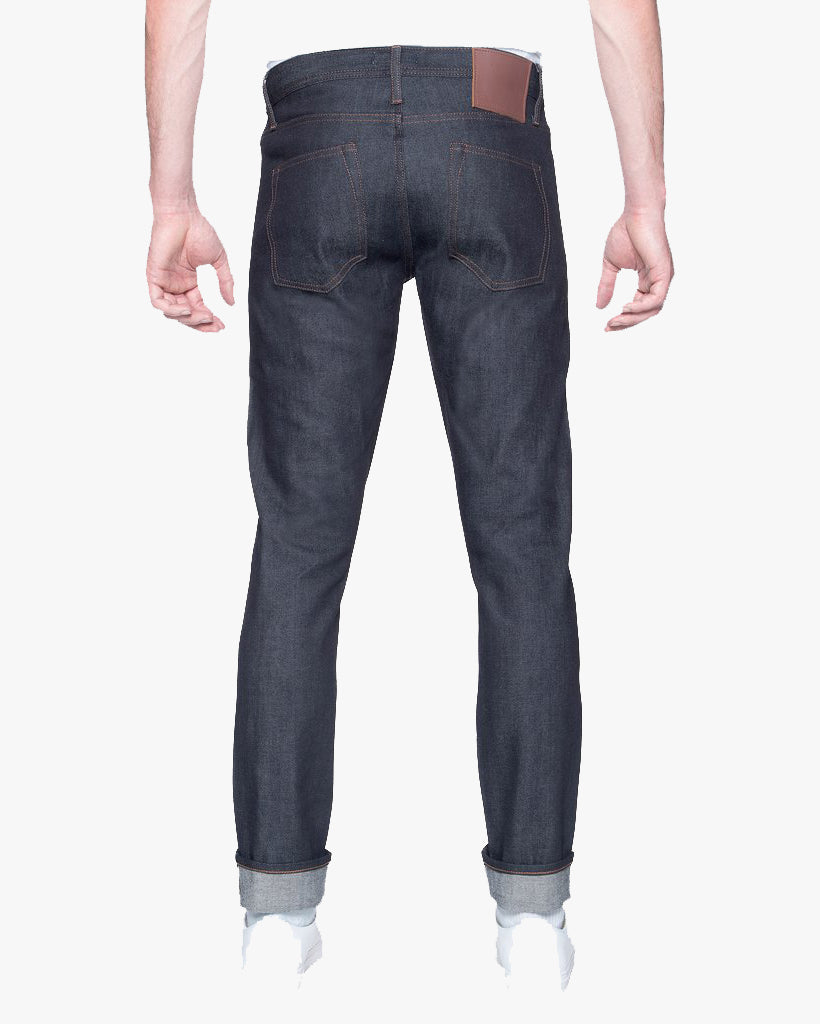 Unbranded UB422 Tight Fit Mens Jeans - 11oz Indigo Stretch Selvedge | The Unbranded Brand Jeans | JEANSTORE