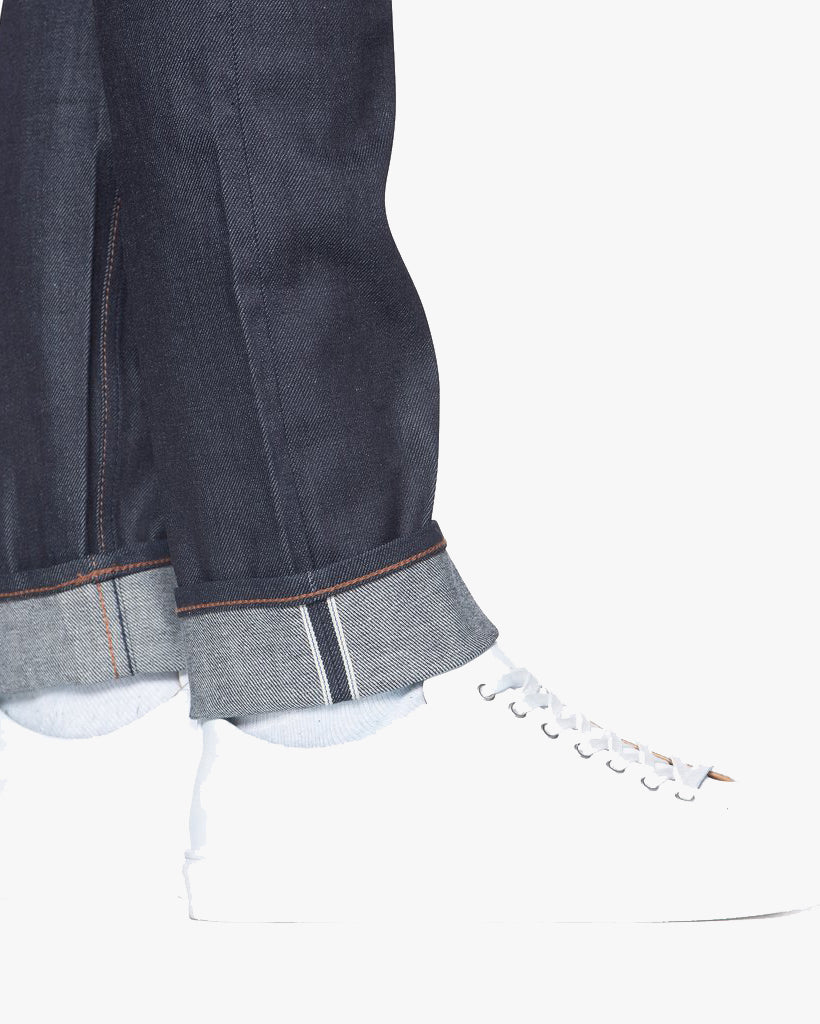 Unbranded UB422 Tight Fit Mens Jeans - 11oz Indigo Stretch Selvedge | The Unbranded Brand Jeans | JEANSTORE