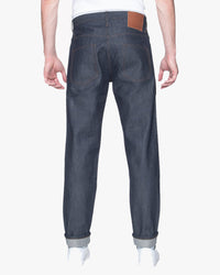 Unbranded UB601 Relaxed Tapered Mens Jeans - 14.5oz Indigo Selvedge | The Unbranded Brand Jeans | JEANSTORE