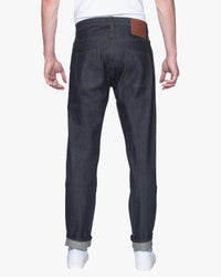 Unbranded UB622 Relaxed Tapered Mens Jeans - 11oz Indigo Stretch Selvedge | The Unbranded Brand Jeans | JEANSTORE