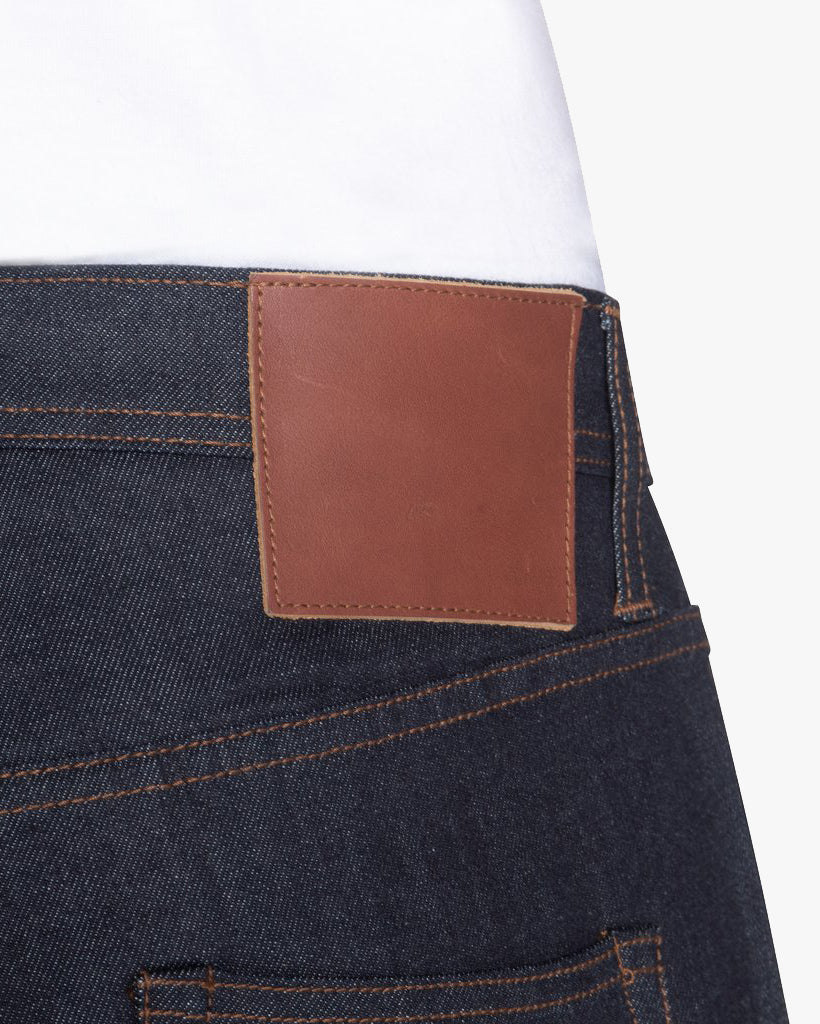 Unbranded UB622 Relaxed Tapered Mens Jeans - 11oz Indigo Stretch Selvedge | The Unbranded Brand Jeans | JEANSTORE