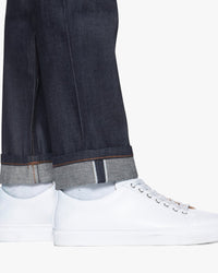Unbranded UB622 Relaxed Tapered Mens Jeans - 11oz Indigo Stretch Selvedge | The Unbranded Brand Jeans | JEANSTORE