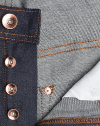 Unbranded UB622 Relaxed Tapered Mens Jeans - 11oz Indigo Stretch Selvedge | The Unbranded Brand Jeans | JEANSTORE