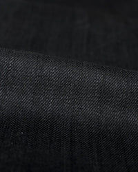 Unbranded UB644 Relaxed Tapered Mens Jeans - 11oz Solid Black Stretch Selvedge | The Unbranded Brand Jeans | JEANSTORE